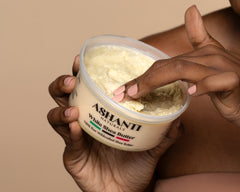 ASHANTI NATURALS 100% Natural White Shea Butter - Solid