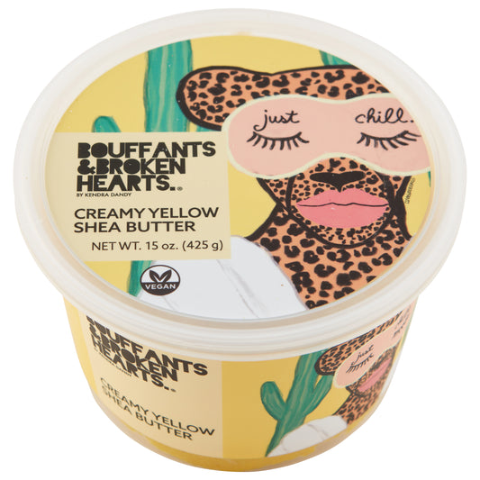 Bouffants & Broken Hearts Creamy Yellow Shea Butter