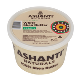 Unrefined African Soft & Creamy White Shea Butter - 15 oz.