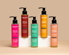 ASHANTI NATURALS Shea & Sweet Almond Body Oil - Juicy Peach