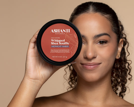 ASHANTI NATURALS Shea Souffle Midnight Amber