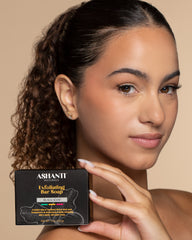 Ashanti Naturals Bar Soap Gift Set with Bamboo Soap Tray & Soap Saver Bag