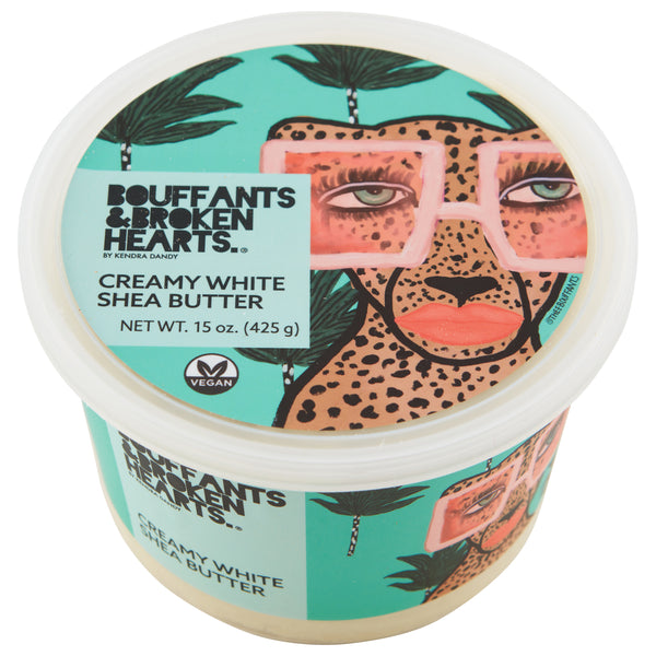 Bouffants & Broken Hearts Soft & Creamy White Shea Butter - 15 oz.